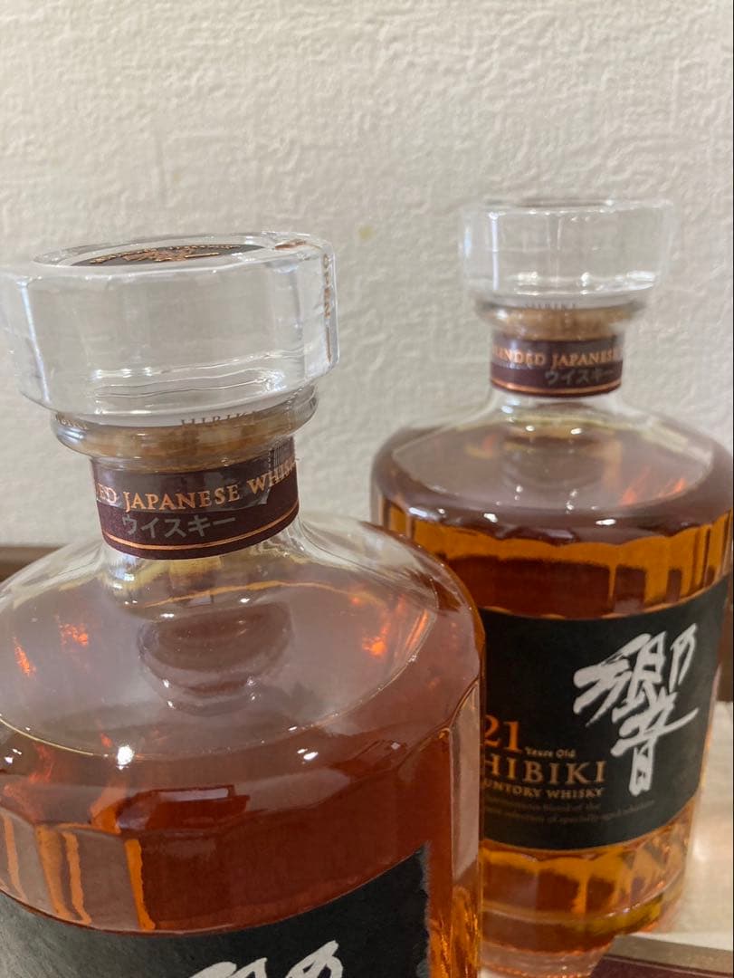 値下げ！【未使用】 響21年×2本　箱付きサントリーウイスキー