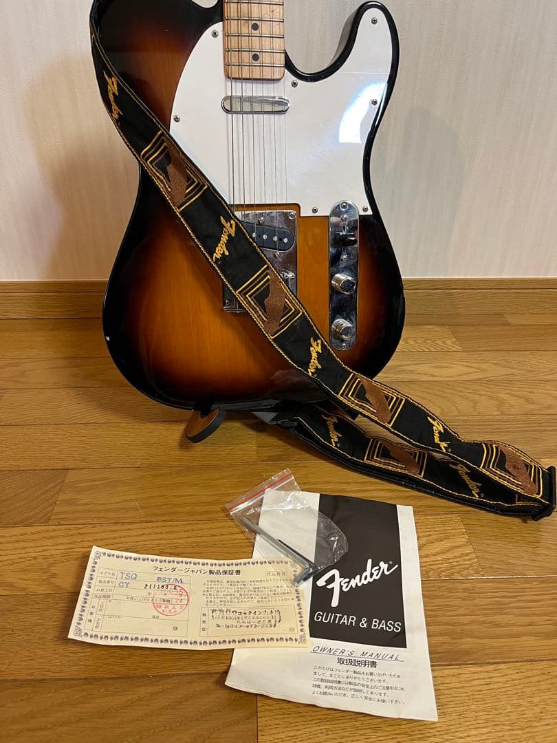 2003年製 スクワイヤー ストラトキャスター 付属品完備 フェンダー直系