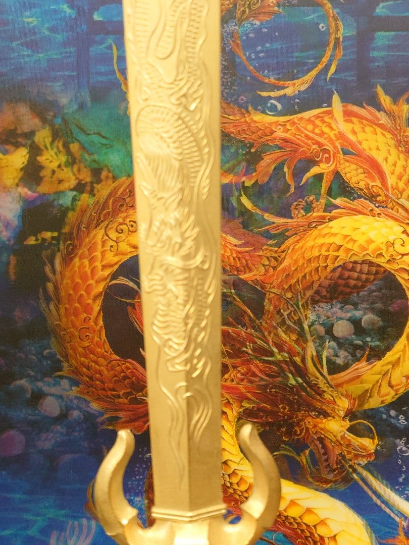 開運 龍 龍神 龍剣 密教法具 置き物