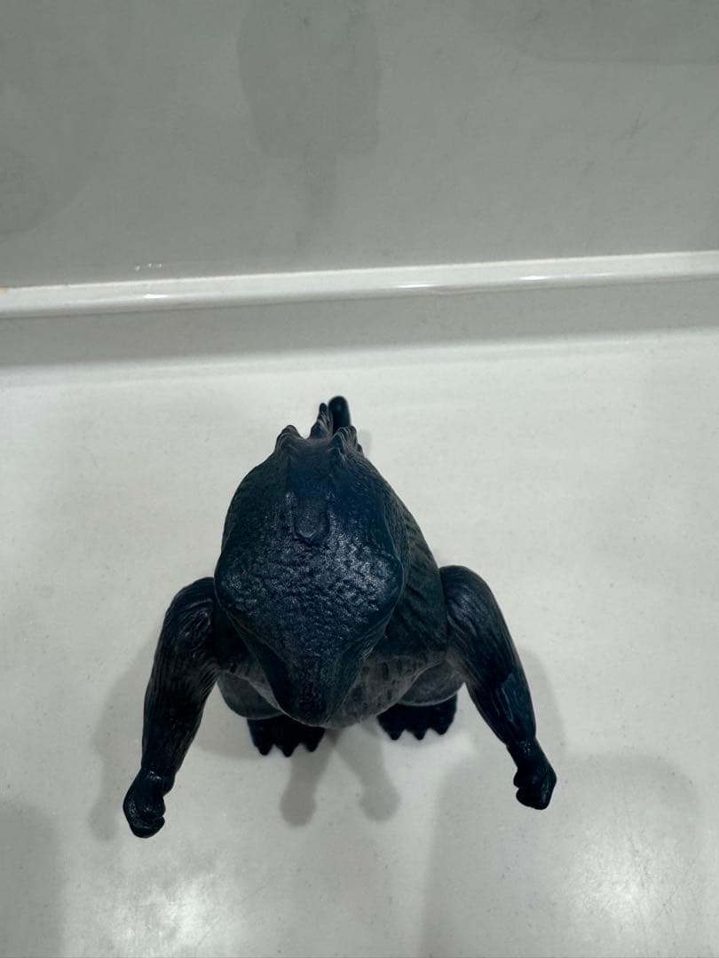 ゆ*じ様 当時物　ブルマァク　ゴジラ　赤目　スタンダードサイズ　ソフビ　フィギュ