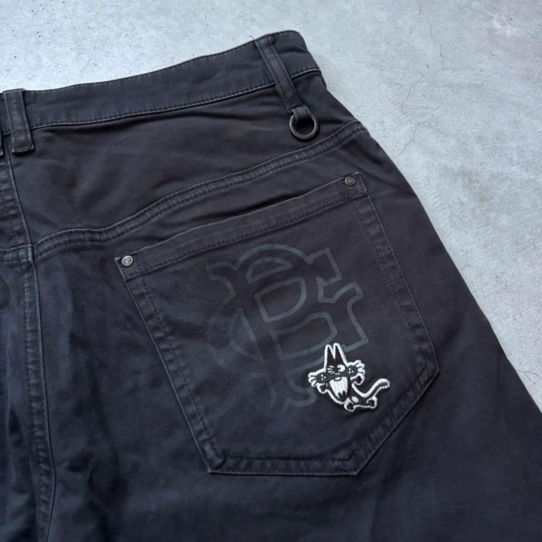 洋介まとめ買い PEARLY GATES ストレッチロングパンツ ニャロメ