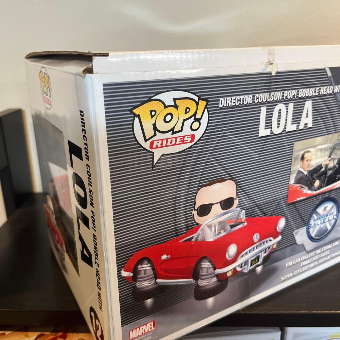 アメコミ FUNKO POP RIDES Director COULSON LOLA