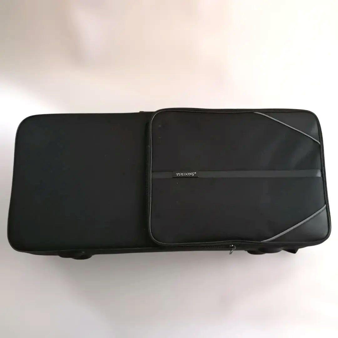 YUEDONG アルトサックス ケース ブラック 軽量 セミハードケース