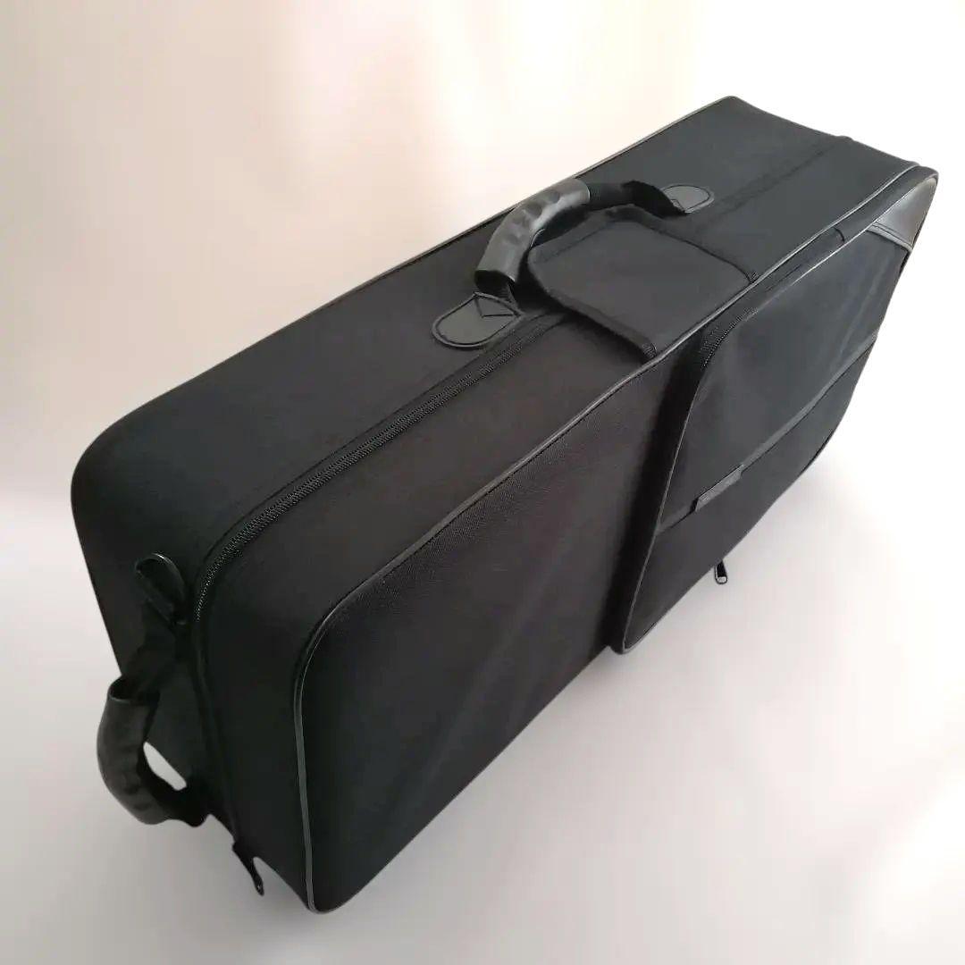 YUEDONG アルトサックス ケース ブラック 軽量 セミハードケース