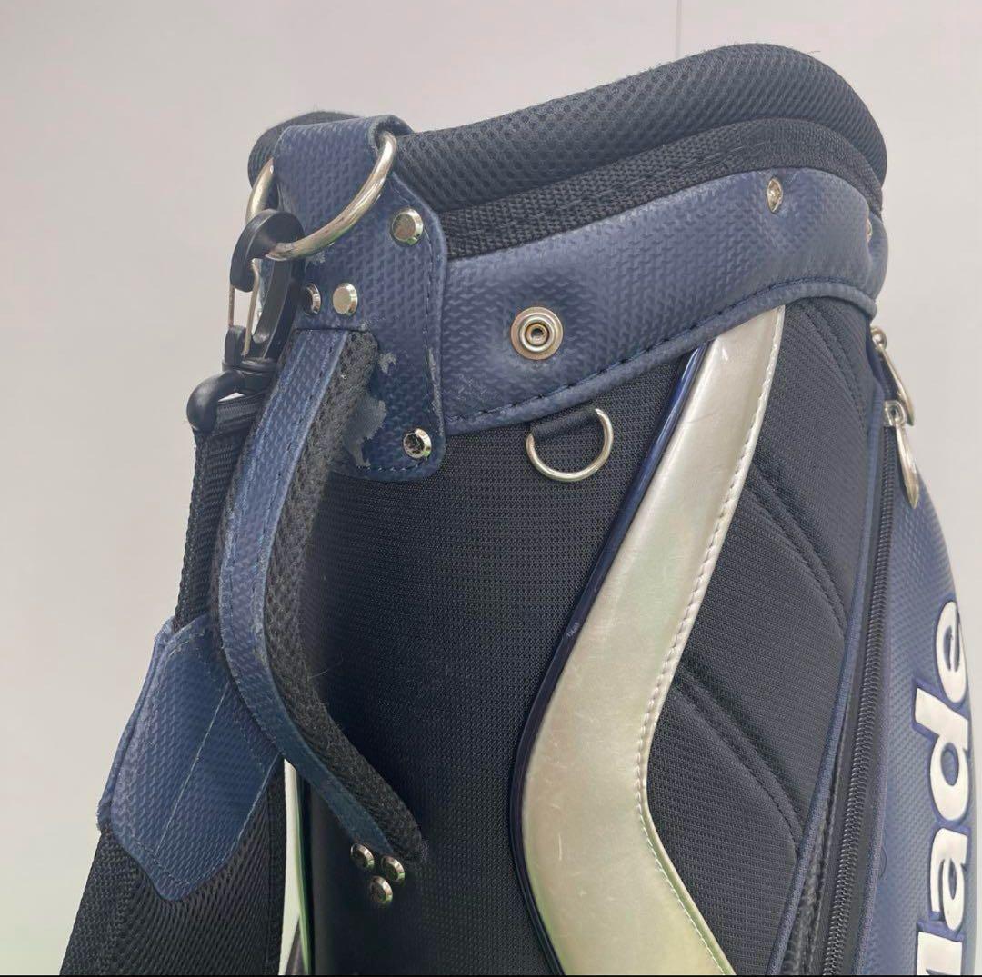 テーラーメイド　taylormade キャディバック　9インチ　ネイビー