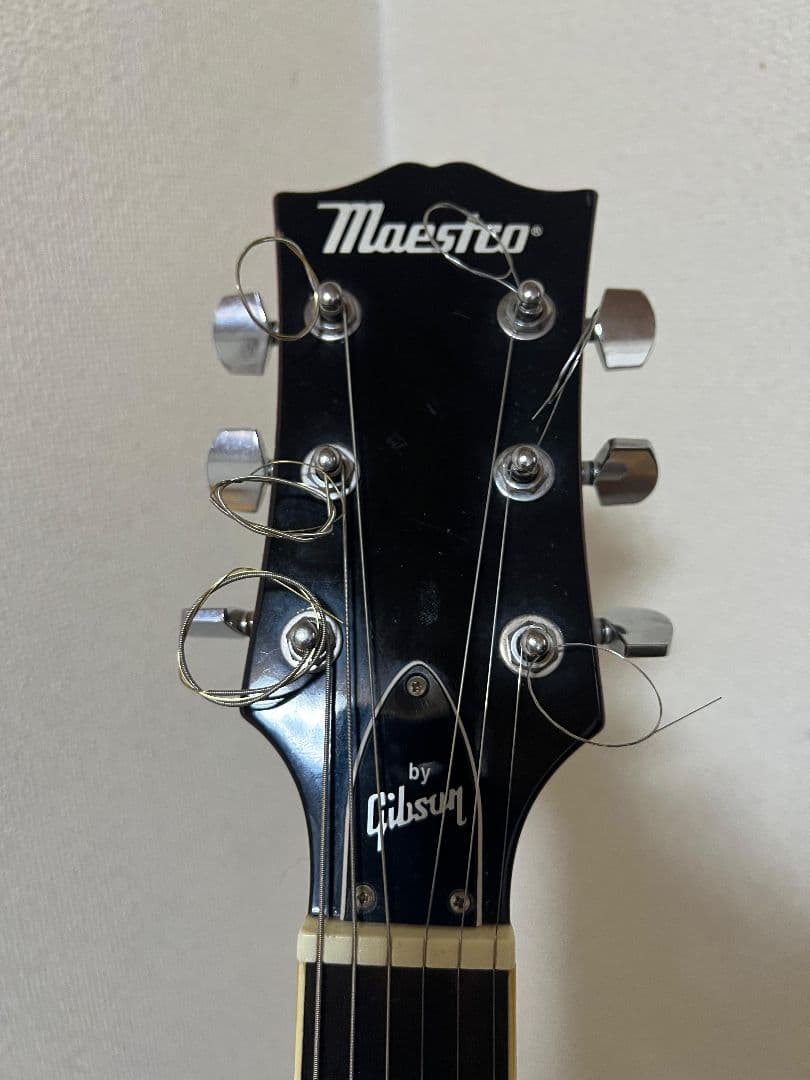 エレキギター レッド ハムバッカー レストパウルスタイル