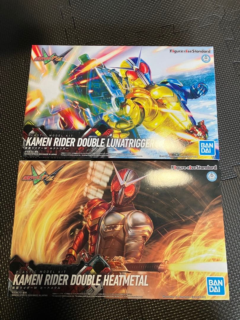 仮面ライダーW フィギュアライズスタンダード　ヒートメタル＆ルナトリガーセット