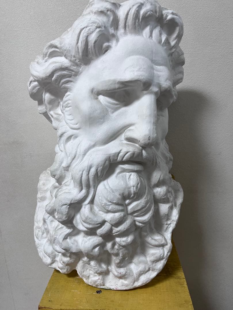 石膏像 チグリス大顔面