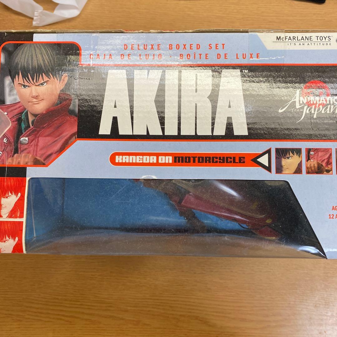 【未開封】マクファーレントイズ AKIRA アキラ 金田 フィギュア＆バイク