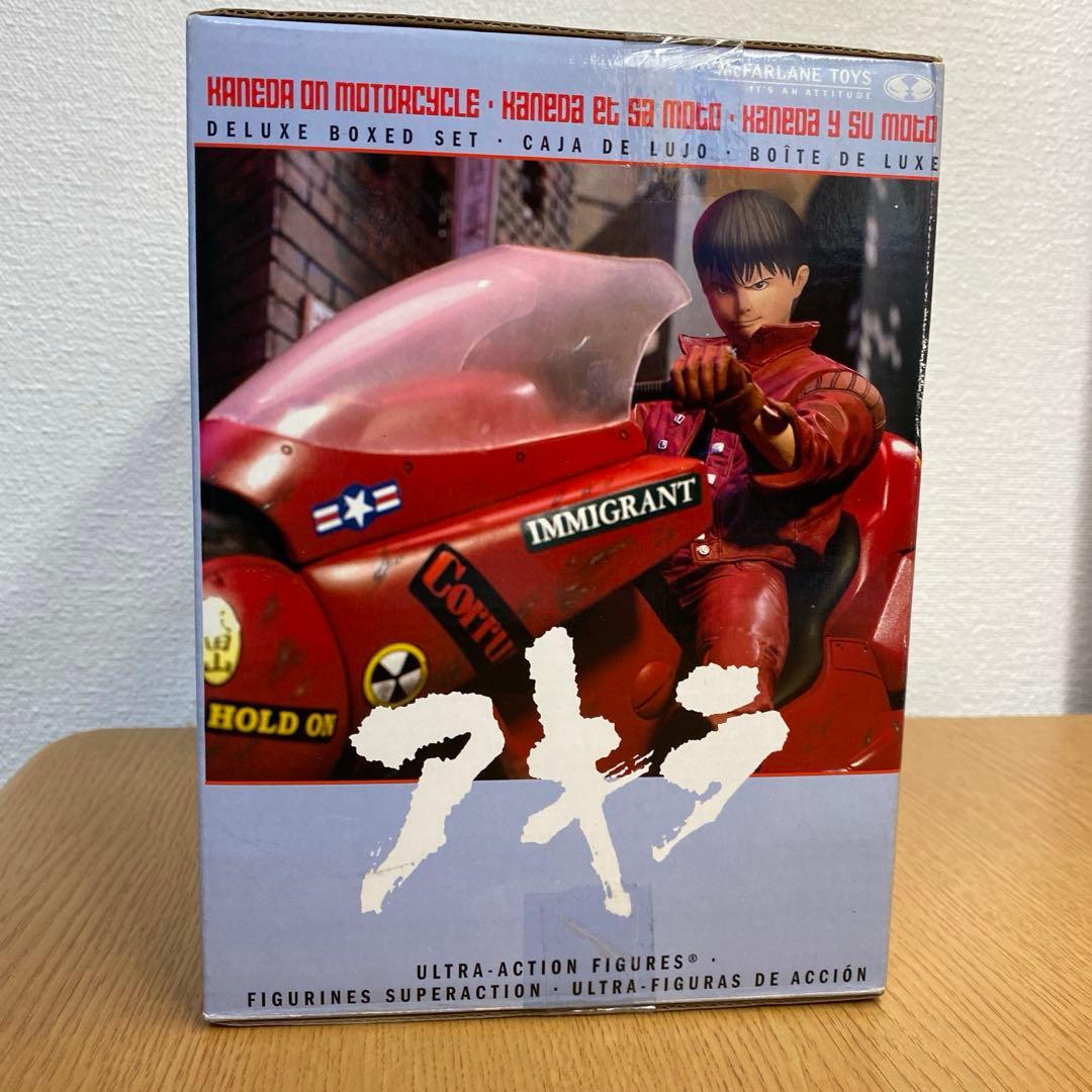 【未開封】マクファーレントイズ AKIRA アキラ 金田 フィギュア＆バイク