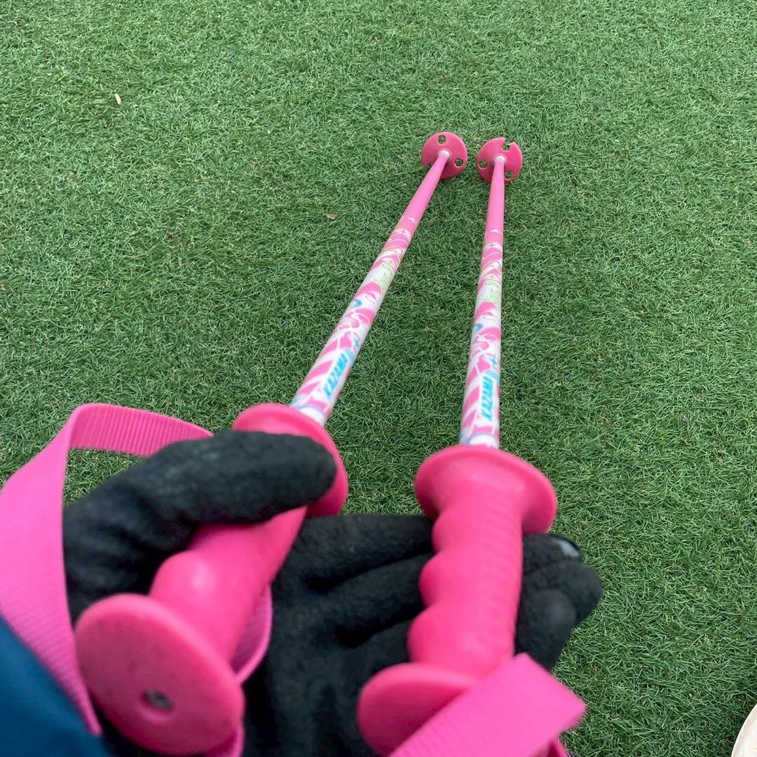 スキー　子ども　ジュニア　3点セット　スキー板　ブーツ　ストック　kazama