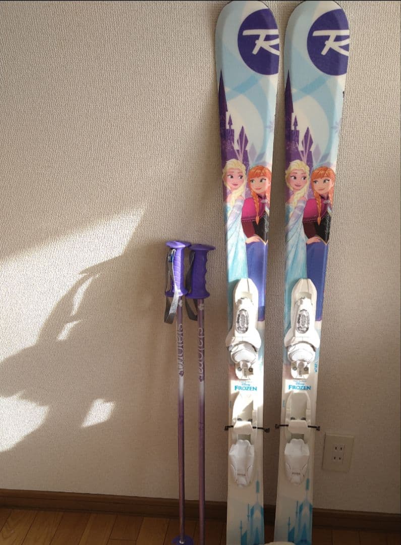 レア　ロシニョール　アナ雪　スキー板　128センチ