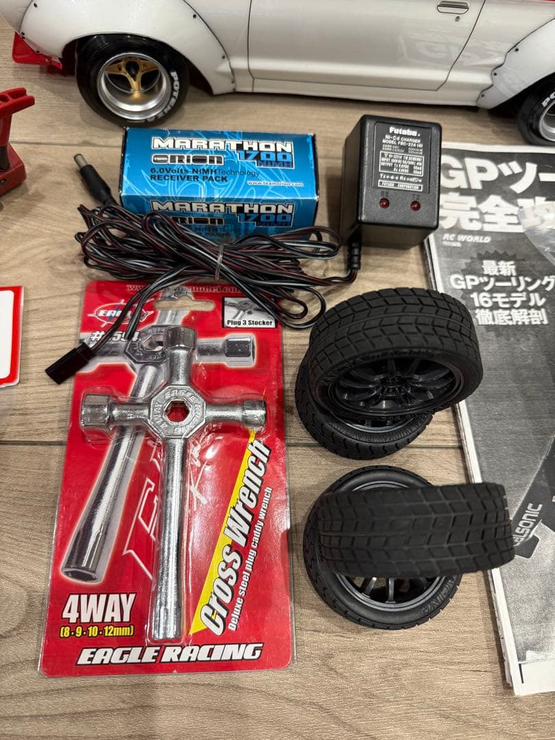 フルセット　良品　京商　ピュア10 gp10 ハコスカ　エンジンカー　ラジコン