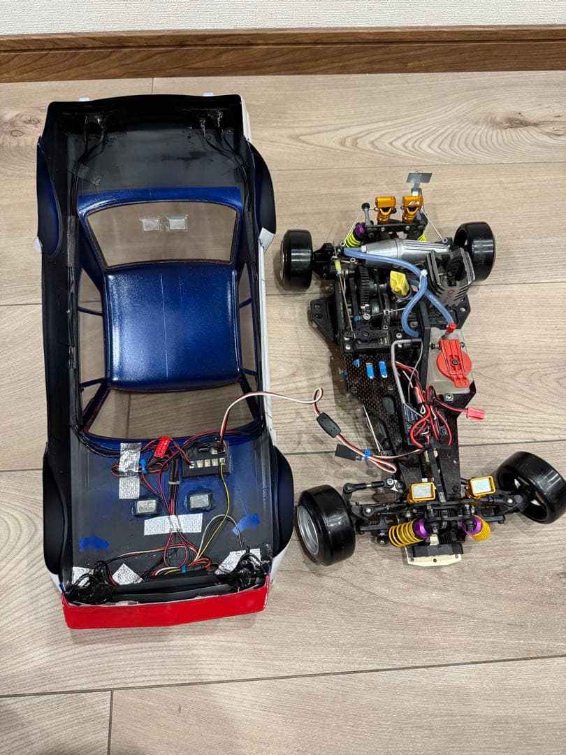 フルセット　良品　京商　ピュア10 gp10 ハコスカ　エンジンカー　ラジコン