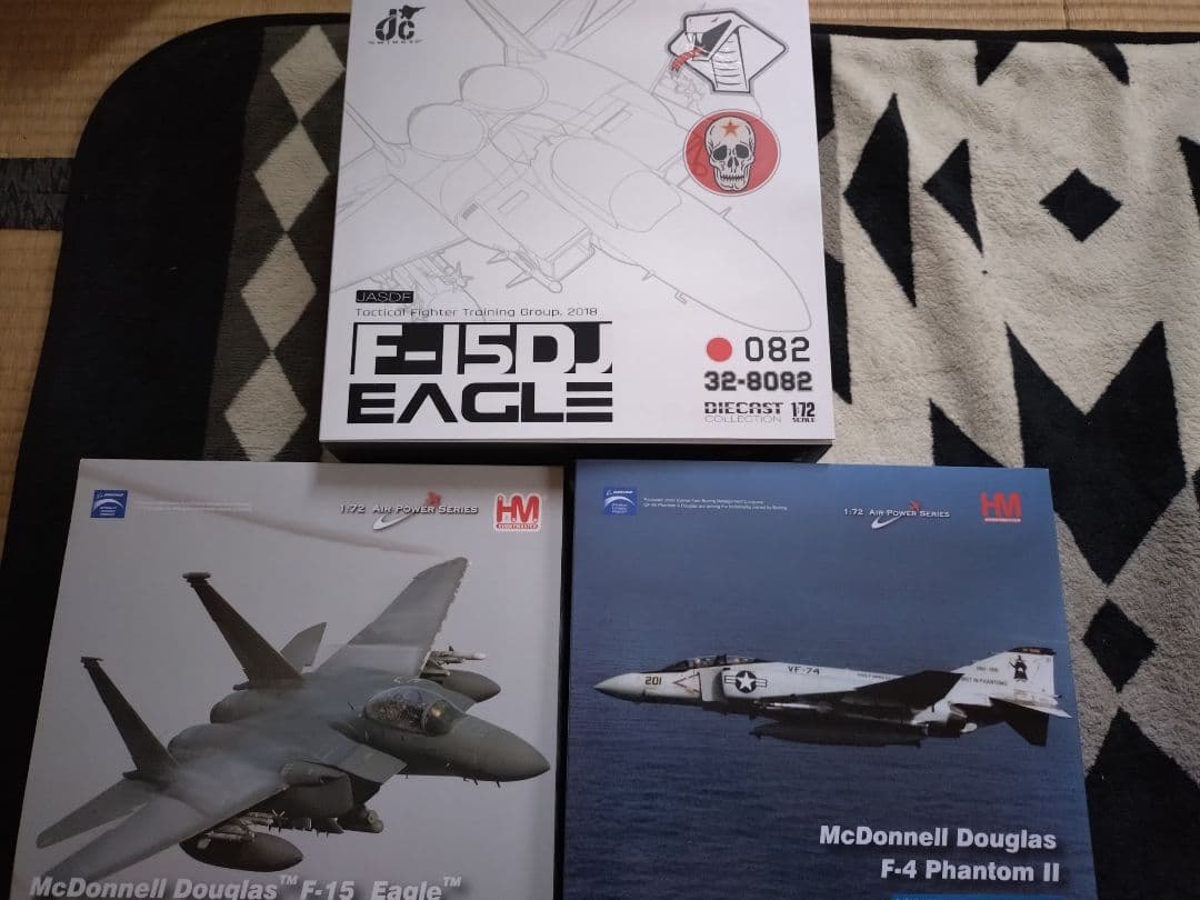 航空自衛隊　戦闘機　模型　ホビーマスター　jc wings　3機セット