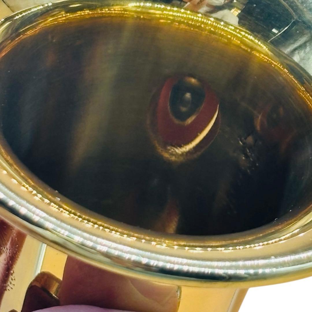 ソプラノサックス SP-650 Jマイケル　彫刻　ゴールド　ケース付き