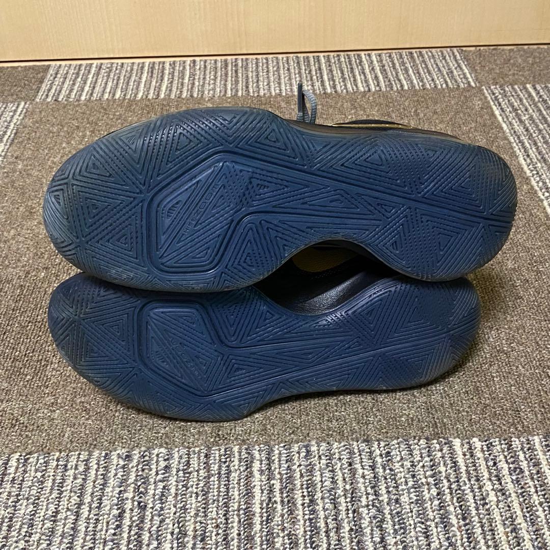 ナイキ ズーム エビデンス 2 バスケットシューズ バッシュ ブラック 25cm