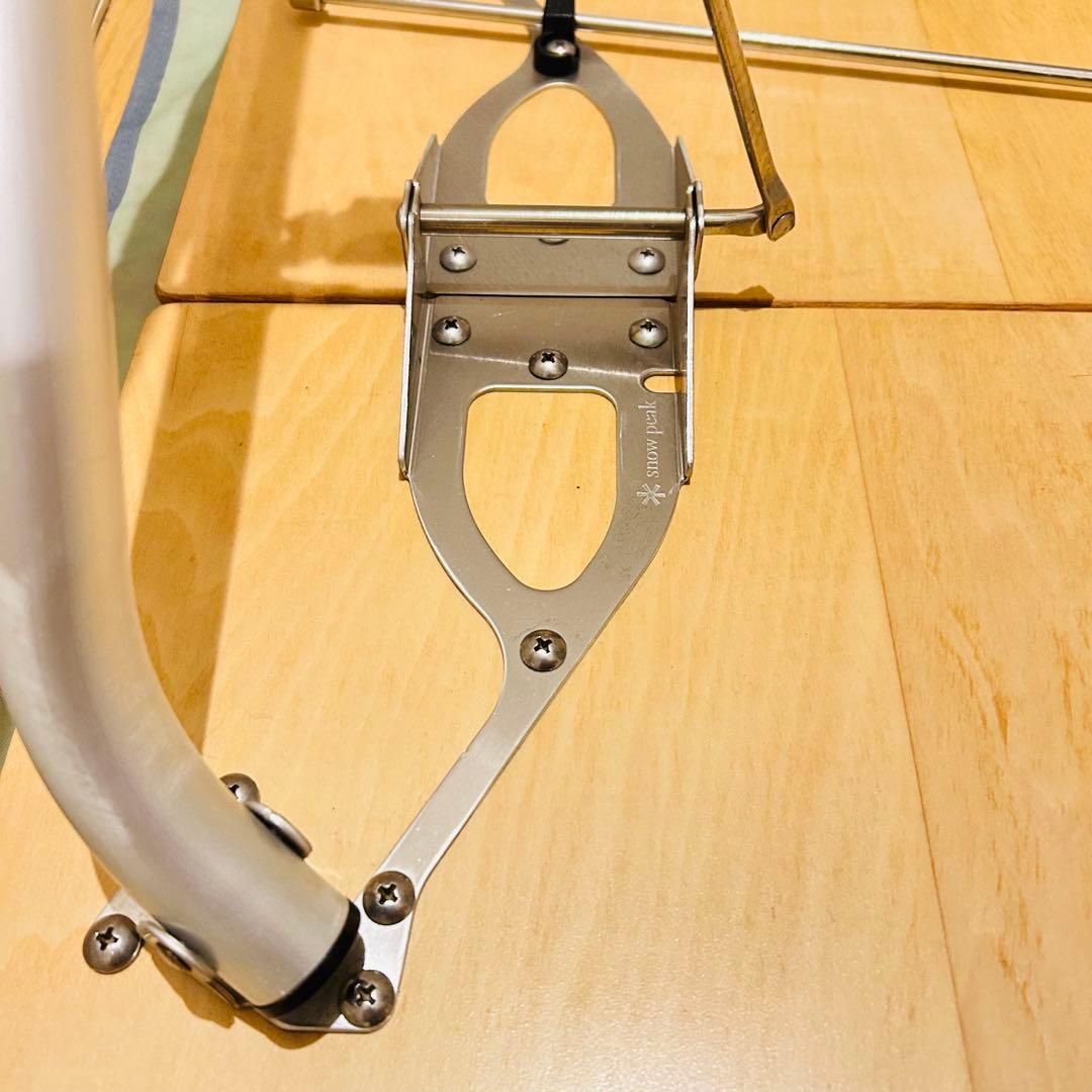 【希少廃盤品】 【最終価格】スノーピーク　ワンアクションテーブル　シナベニヤ天板