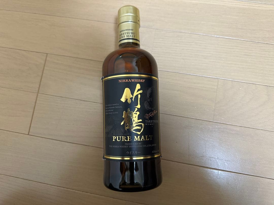 未開封　竹鶴ピュアモルト　旧ラベル