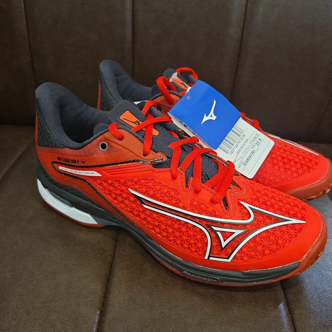 ミズノ　テニスシューズ　ウェーブエクシードツアー6　23.5cm
