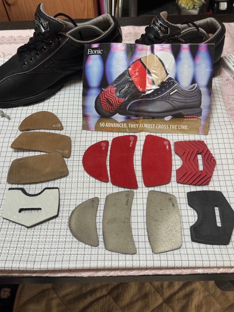 ボウリングシューズ　エトニックEBMD701-11 26.5cm ブラック