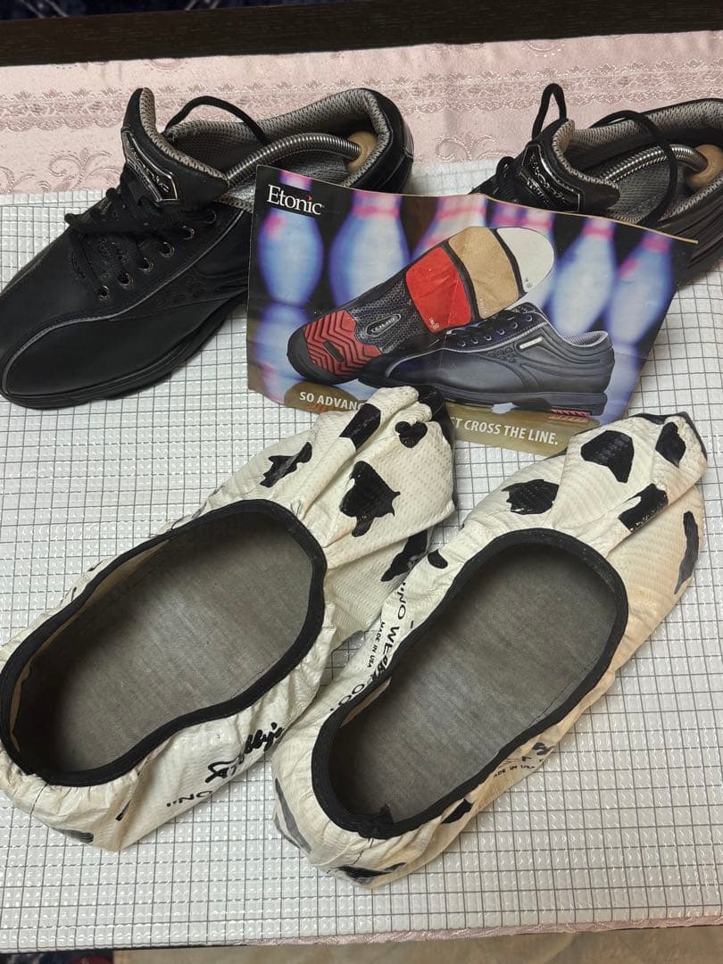 ボウリングシューズ　エトニックEBMD701-11 26.5cm ブラック