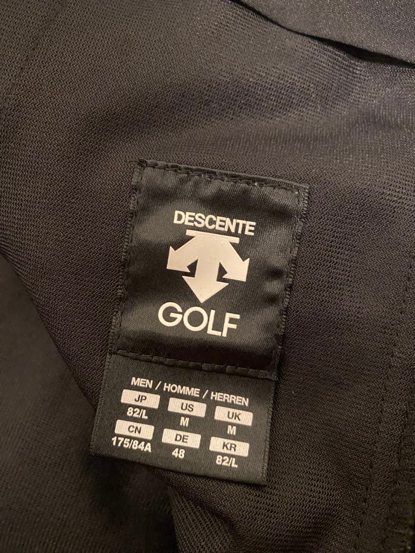 DESCENTE ゴルフ ロングパンツ裏起毛ストレッチ防風保温DGMUJD05