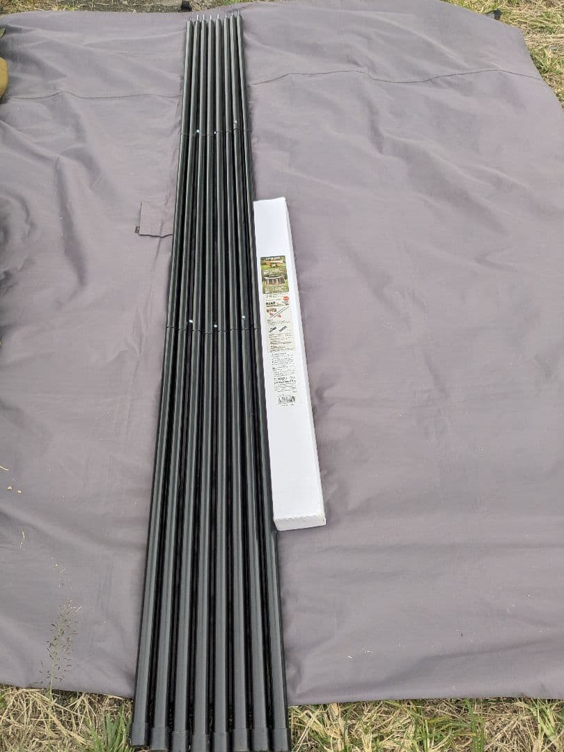 ユニフレーム　REVOタープsolo+REVOウォール　ポール付き　限定カラー