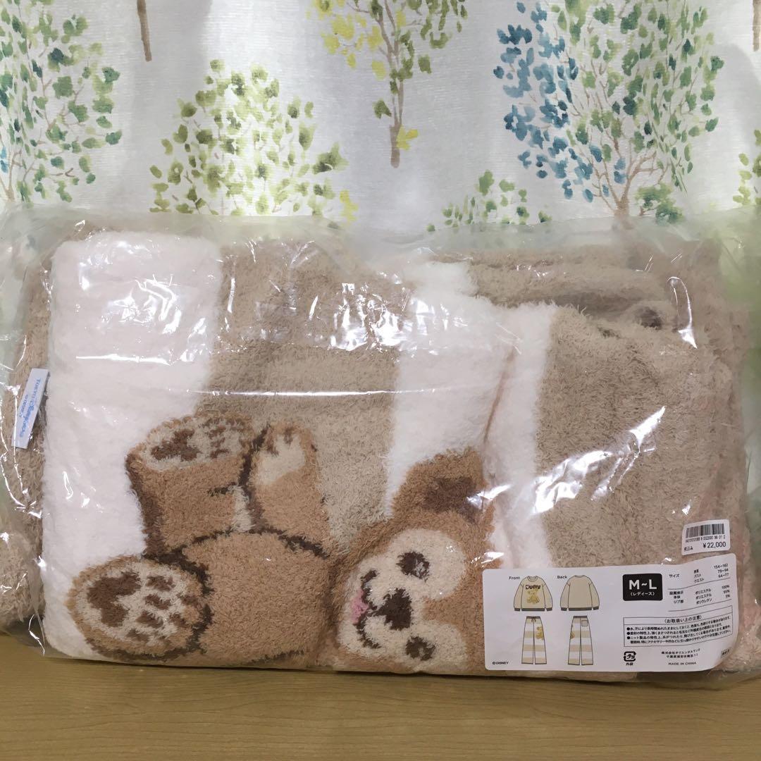 東京ディズニーリゾート　ダッフィー　ジェラートピケ　ルームウェア　M〜Lサイズ