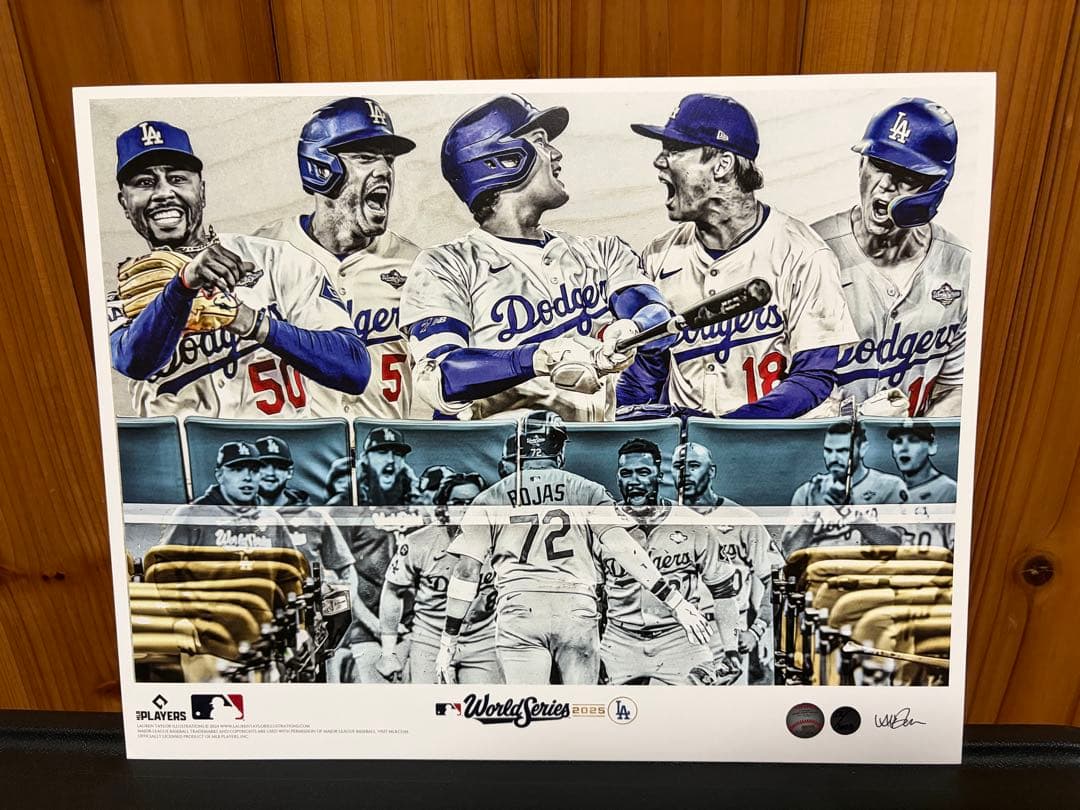 大谷翔平×Lauren Taylor 【限定】　ドジャースチャンピオンtopps