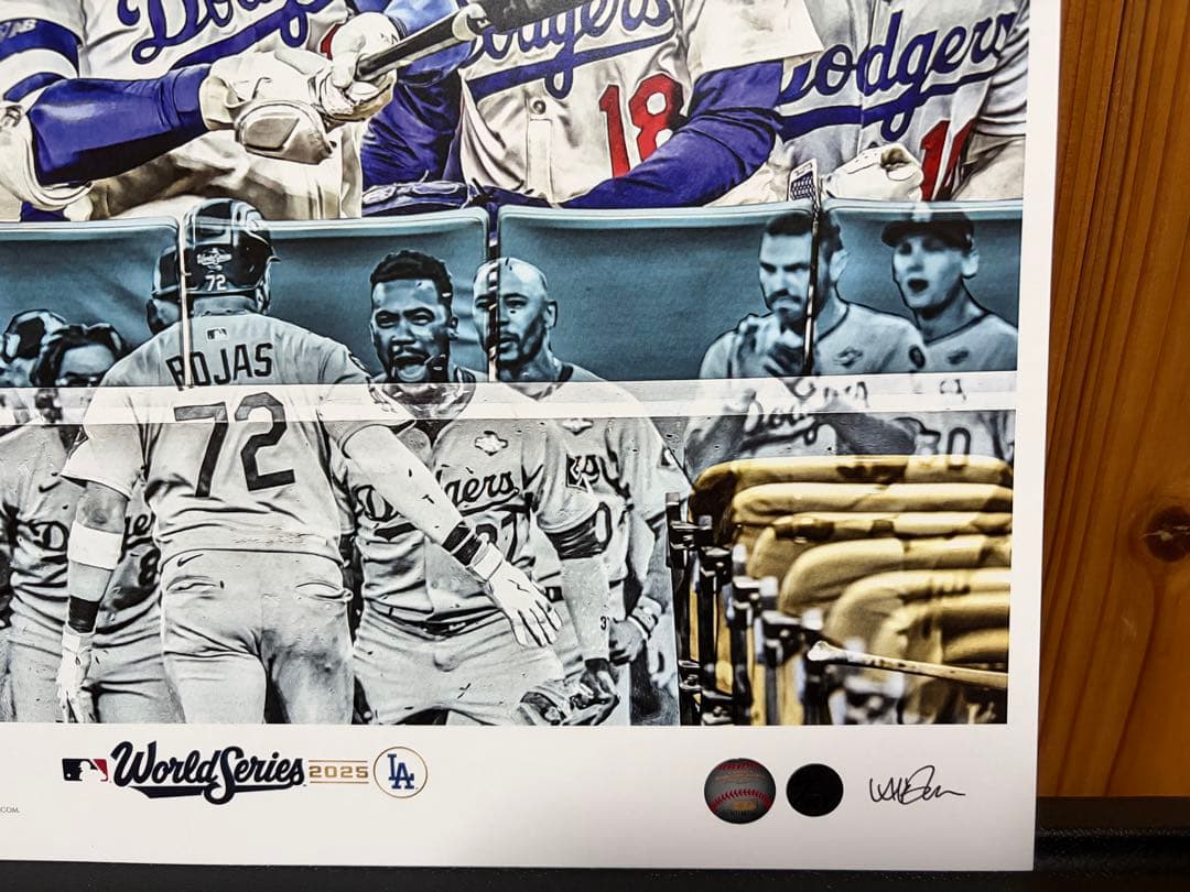 大谷翔平×Lauren Taylor 【限定】　ドジャースチャンピオンtopps