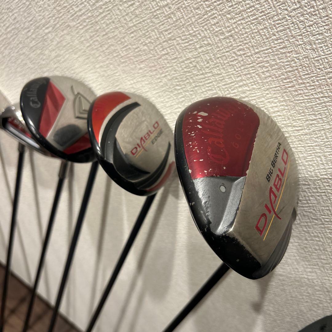 ディアブロ　メンズ R 右利き　11本　ゴルフセット　キャロウェイ