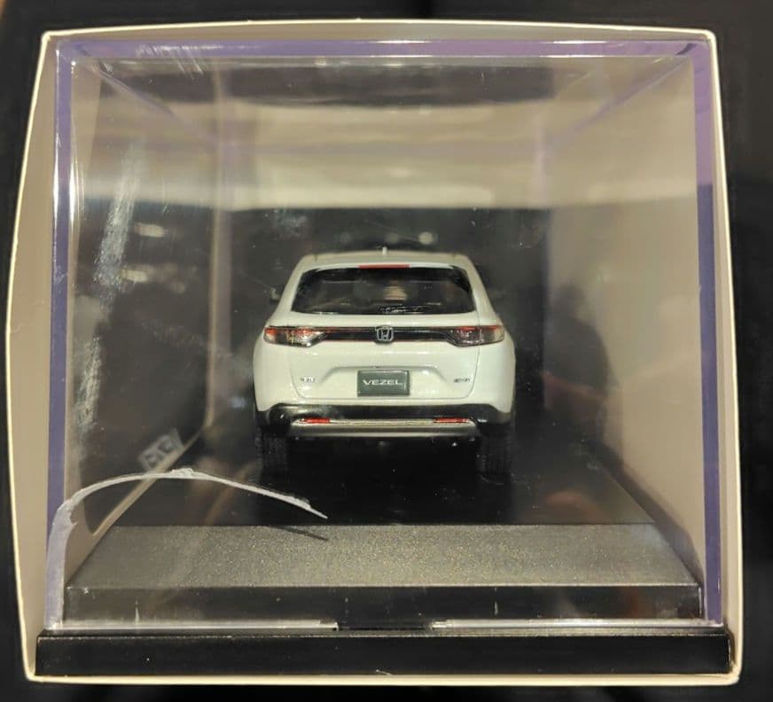 VEZEL ミニカー HJ43 プレミアムサンライトホワイトパール