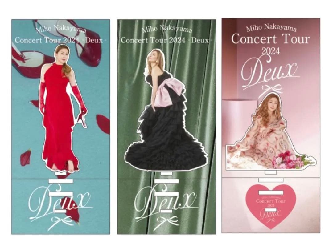 中山美穂　Concert Tour 2024 Deux アクリルスタンドセット