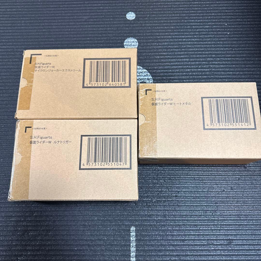 S.H.Figuarts 真骨彫製法　仮面ライダーW 3種 フィギュアーツ