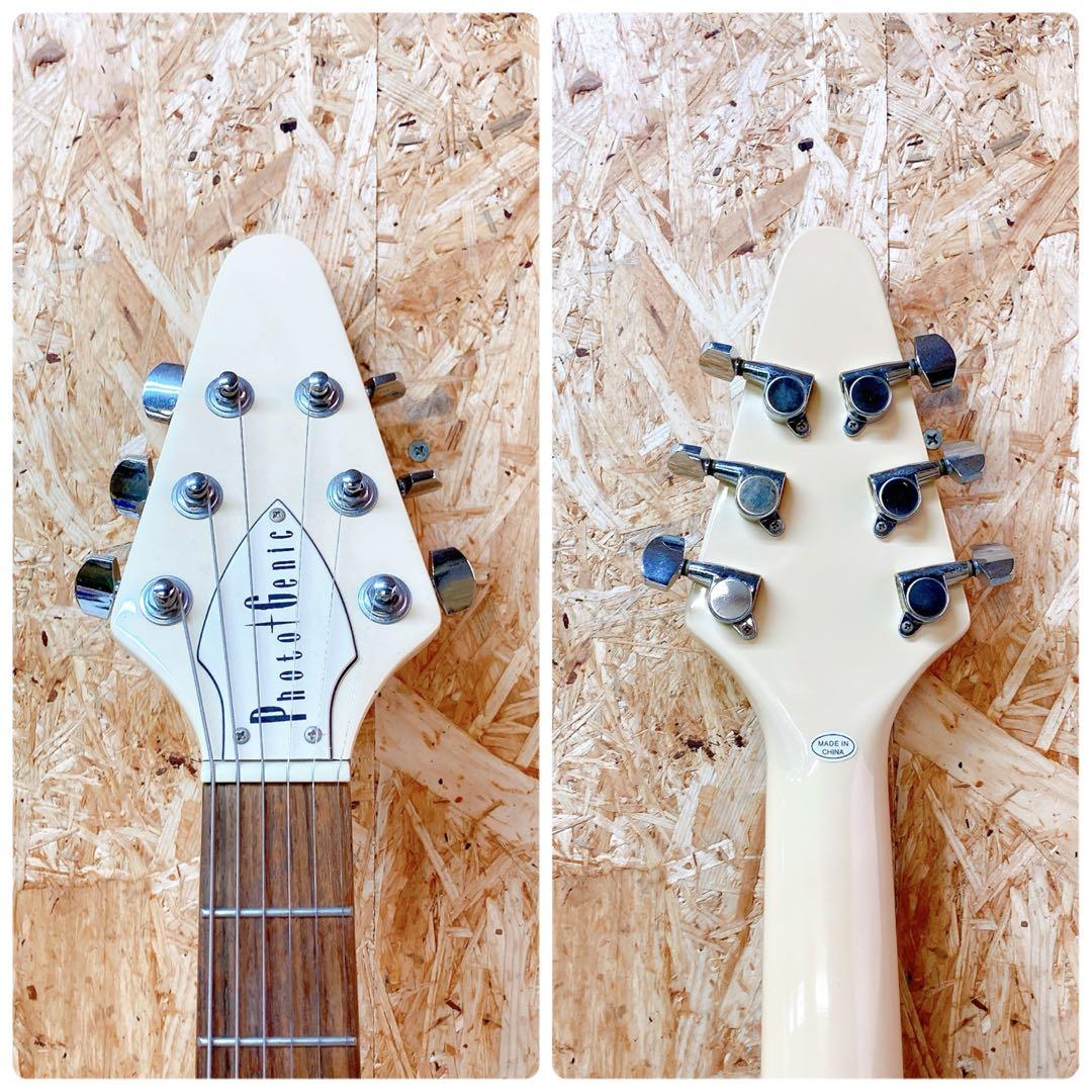 Photogenic フォトジェニック　フライングV エレキギター