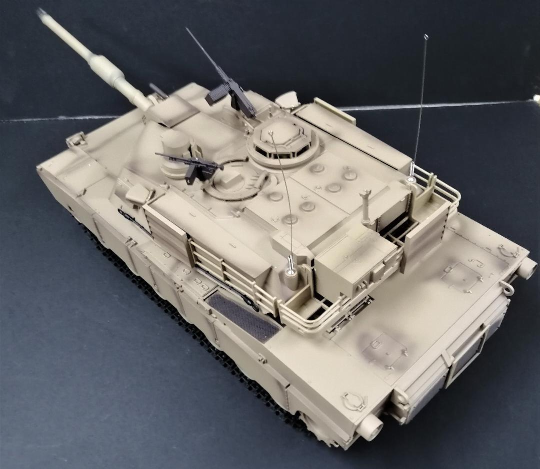 1/16サイズ戦車ラジコン　USエイブラムス　ヘンロン3918-1基板7.0