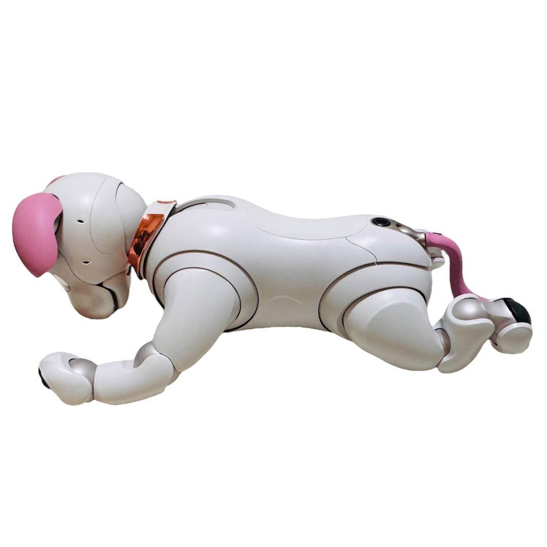 美品　ソニー aibo アイボ ERS-1000 耳＆しっぽ サクラ 首輪2色