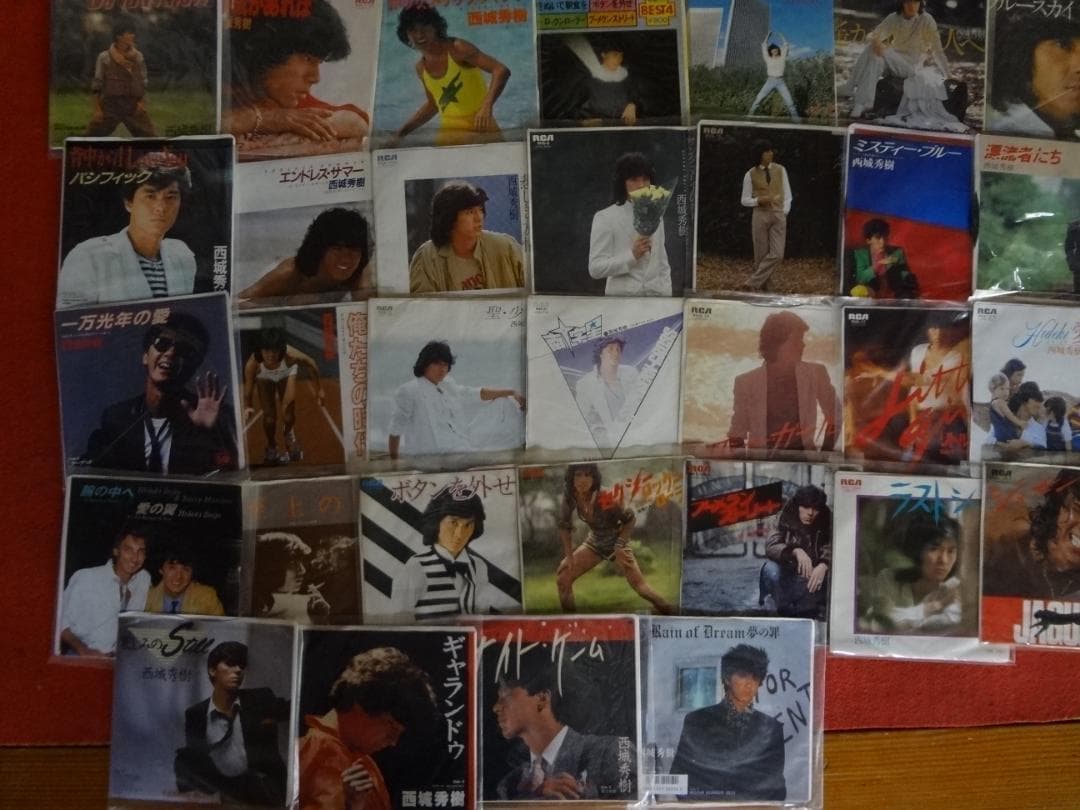 西城秀樹 ●●シングルレコードコレクション  53枚セット