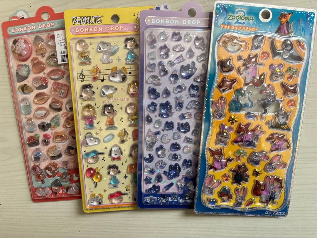 ボンボンドロップシール等　１４点セット