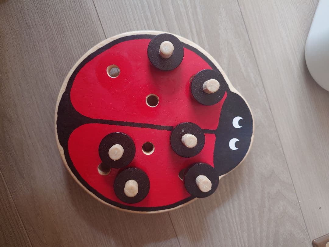 モンテッソーリねじあそびてんとう虫 知育玩具