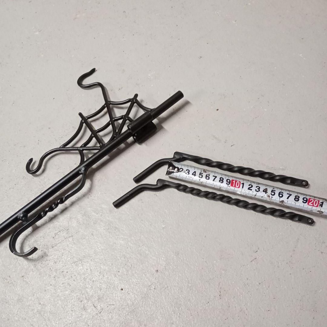 クモの巣型ランタンスタンド　ランタンハンガー、アウトドア