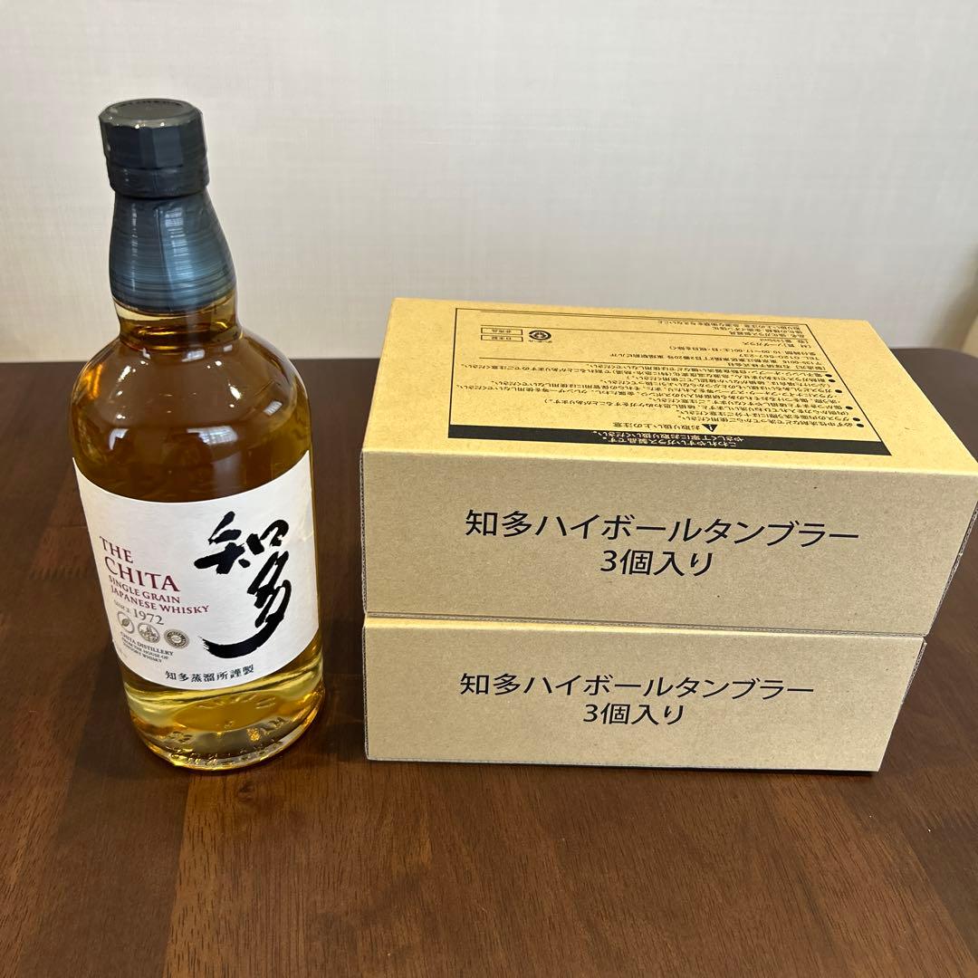 ウイスキー　知多　700ml 専用グラス6個のセット