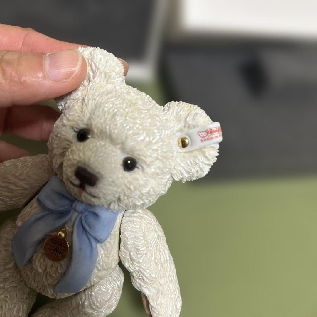 Steiff SUGAR ベア ビスクドール 約10cm 限定品 陶器 くま