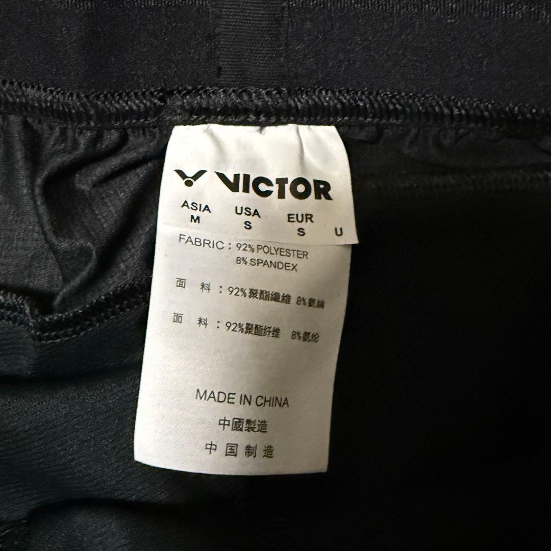 VICTOR バドミントンパンツ M ブラック