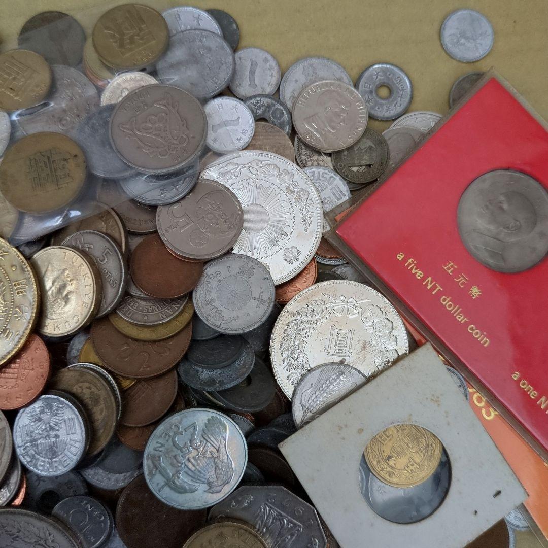 旧貨幣　古銭　雑銭　一円銀貨　まとめ