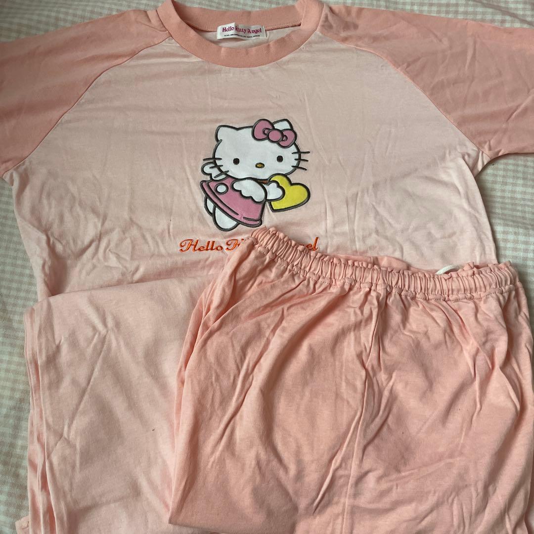 (未使用) ハロキティ　　　レディースパジャマ　Ｍ