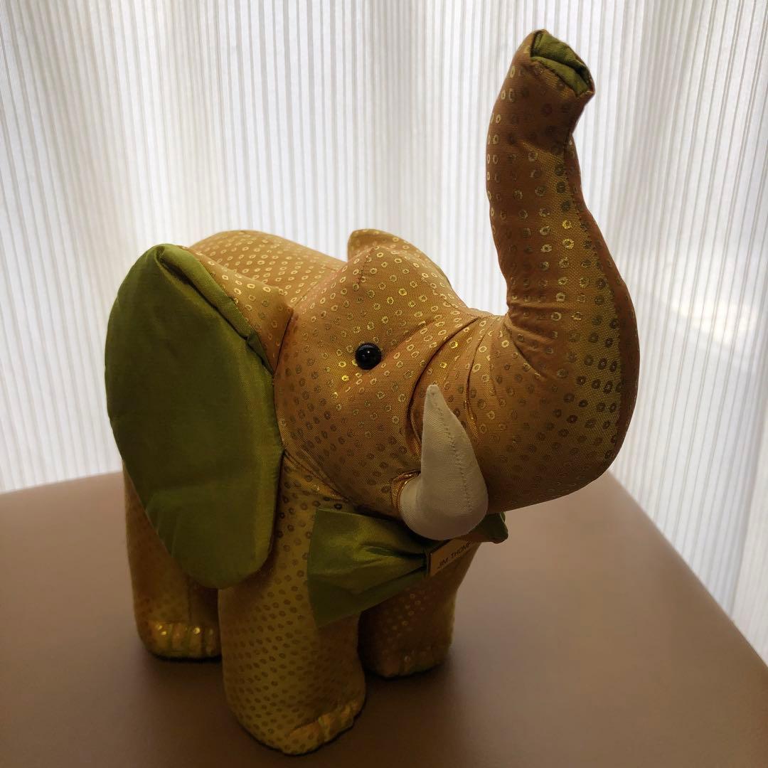 【新品】ジムトンプソン　シルク製ぞう