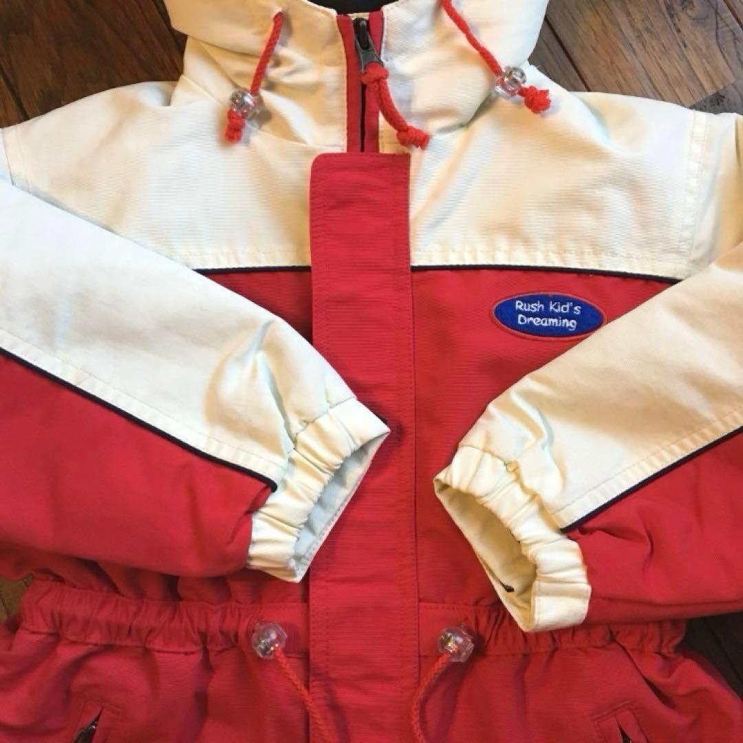 キッズ 子ども用 つなぎ スキーウェア スノーウェア スキースーツ 100㎝