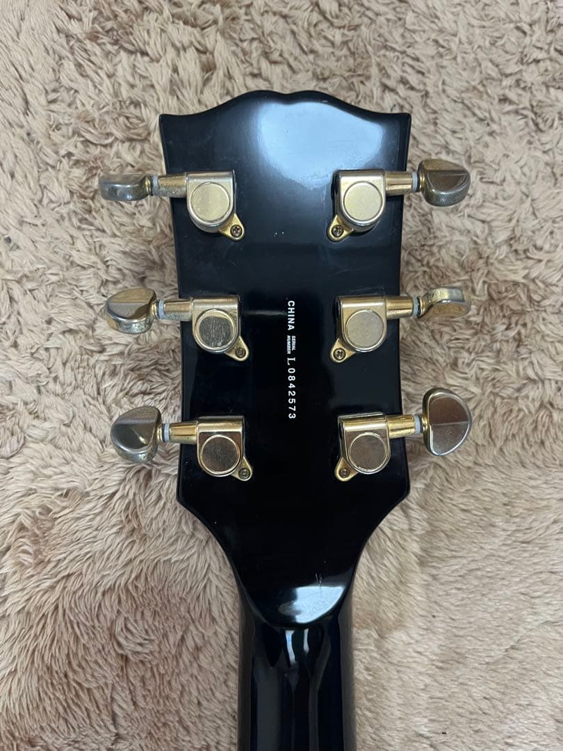 【調整済】Grassroots ESP レスポール　カスタム　エレキギター　黒